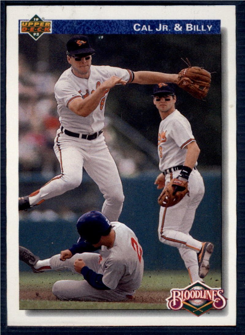 Amazon.com: 1992 Upper Deck #82 Cal Ripken Jr./Billy Ripken NM-MT